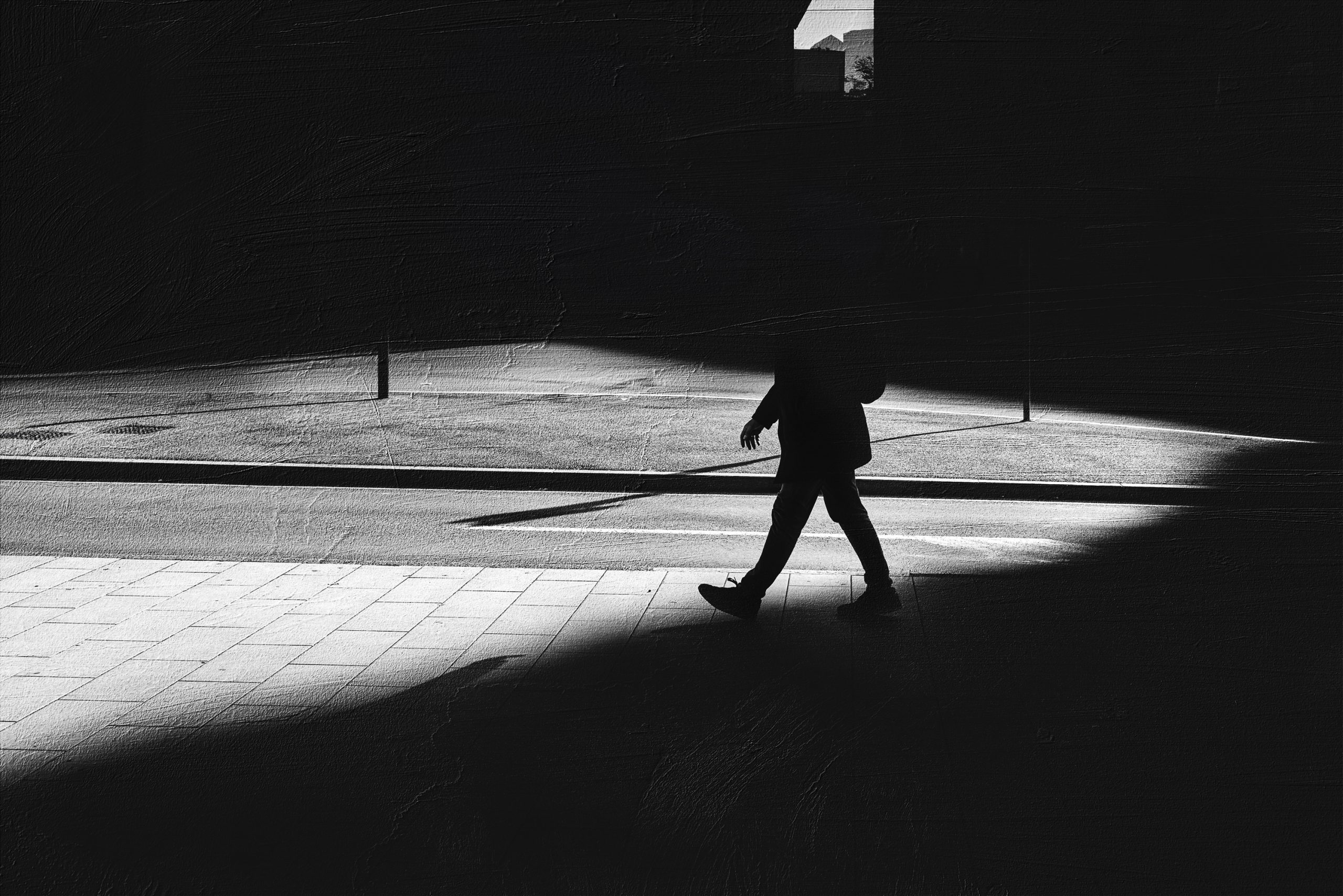 Urban contrast scene